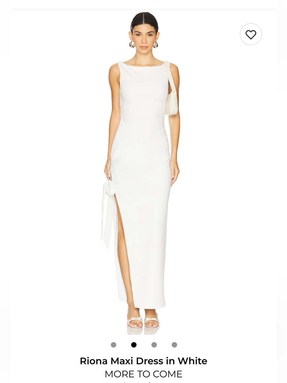 Revolve - More to Come Riona Maxi Dress in White